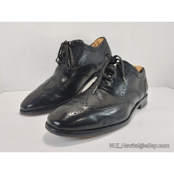 Cole Haan® Men\'s Cambridge Wingtip Oxford Grand OS Black Style C12914 Size US 12 main image 6
